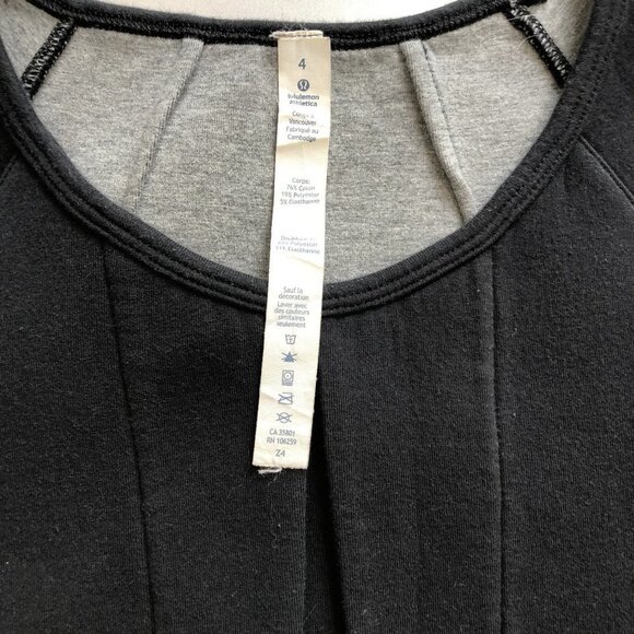 LULULEMON &go Keepsake Short Sleeve Tee Black 4 - Picture 7 of 8